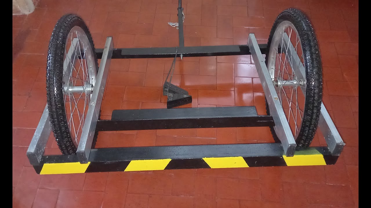 Carretinha para Bike, Caseira faça voce mesmo!