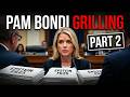 Pam Bondi Epstein Files Hearing PART 2 | SHOCKING Revelations | Congressional Grilling