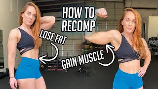 How to Lose Fat and Gain Muscle at the Same Time ?? 5 Minute Friday ⏱ Body Recomposition