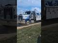 heavy wrecker rolling in at truckers day at the buck #heavywrecker #peterbilt #shorts #heavyhaul