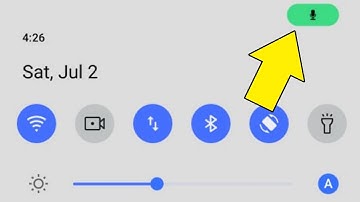 Mic Icon | Problem | Mic Icon On Notification Bar