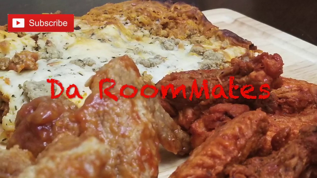 LASAGNA WITH BBQ & BUFFALO CHICKEN WINGS YouTube