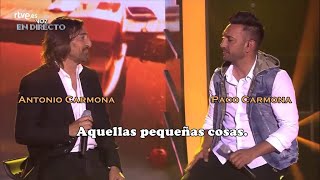 Antonio Carmona y Paco Carmona - Aquellas pequeñas cosas. -