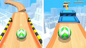 Sky Rolling Going Balls — All Levels Mobile Gameplay Walkthrough Android iOS part 95