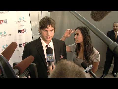ashton kutcher demi moore giving back charity youtube