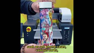 So powerful UV DTF Printer ! 2022 New Print technology ! Low print cost,good business