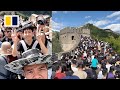 Great Wall swamped with visitors during National Day holiday