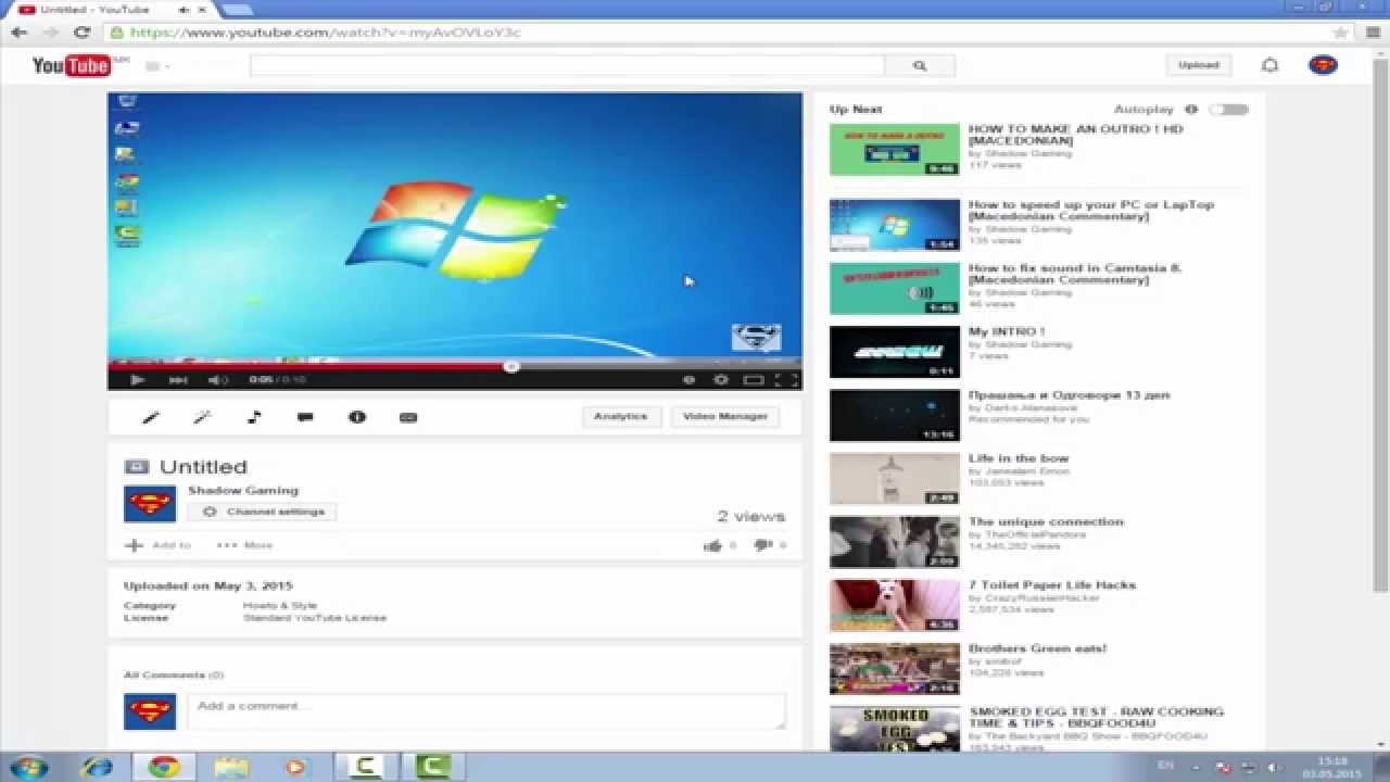 How to remove black bars on existing YouTube videos YouTube