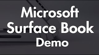 Microsoft Surface Book Demo- Windows 10 Devices (Oct 6,2015)