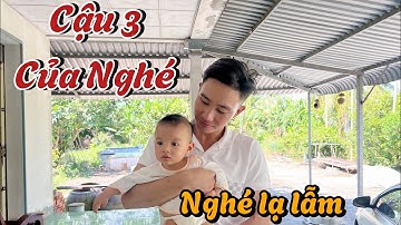BÉ NGHÉ BỠ NGỠ KHI LẦN ĐẦU TIÊN ĐƯỢC GẶP CẬU Ở XA MỚI VỀ