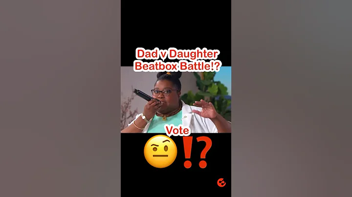 🤨Daddy v Daughter Beatbox Battle⁉️ Shout out to Rhythm Masters Ed Cole & @RealNicoleParis