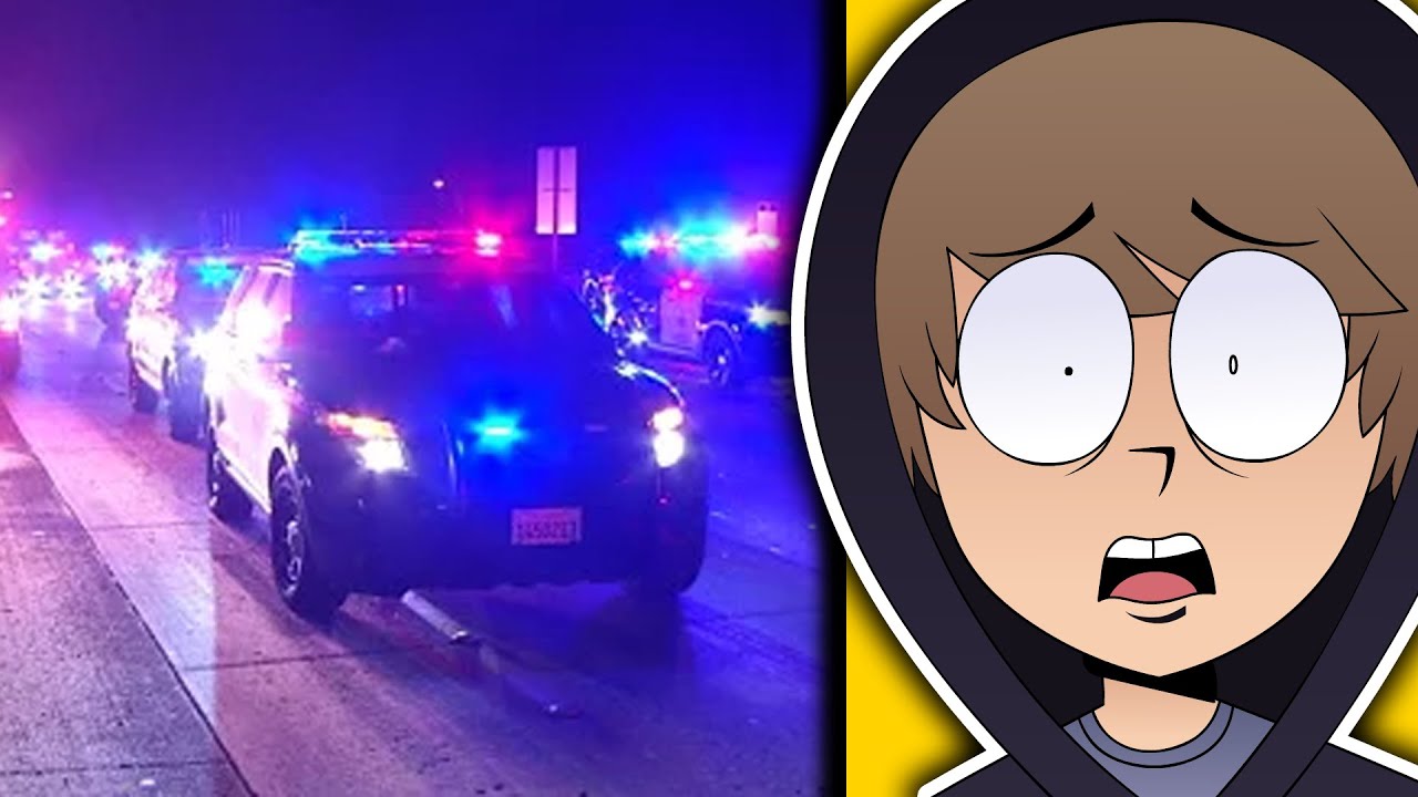 SURROUNDED BY POLICE