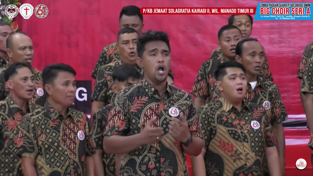 New Comer Big Choir Seri A, Solagratia Male Choir (SGMC) 