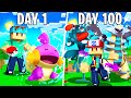 I spent 100 days as a shiny hunter in pixelmon minecraft