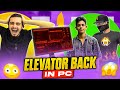 Elevator Back In PC ?🖥 In NPL 🔥| Youtuber Shocked 😱| Unlimited  Headshot In 0.01 Sec 📈|Free Fire 🇮🇳