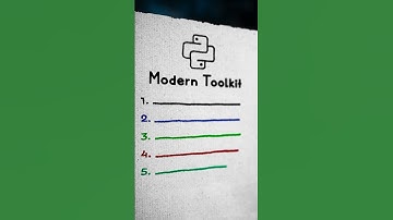 The Python Modern Toolkit 💻 #developer #python #softwareengineer #code #technology