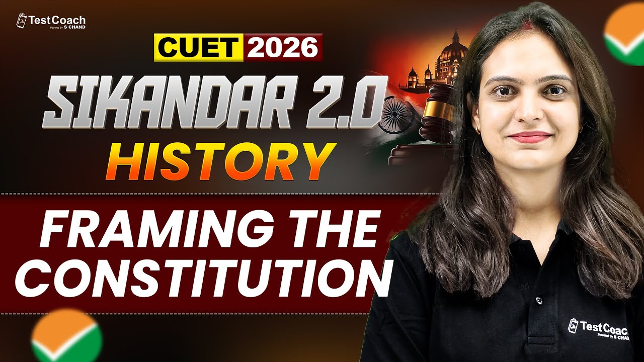 CUET 2026 History 🔥 | Framing the Constitution | PYQs & Concepts - YouTube