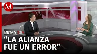 "Creo que fue un error garrafal": Damián Zepeda sobre la alianza PAN-PRI-PRD