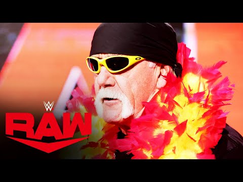 Hulk Hogan welcomes the WWE Universe to Raw Legends Night: Raw, Jan. 4, 2021