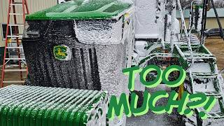 We Covered a $500,000 Tractor in Foam. Was This a Mistake!? 😳