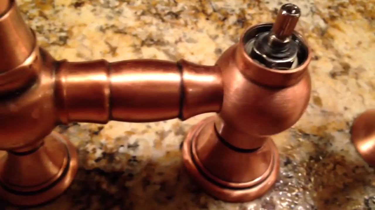 Replacing Stems In A Whitehaus Faucet Youtube