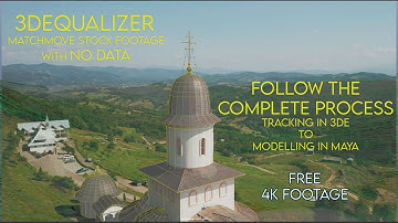 3DEqualizer - Matchmove Stock Footage With No Data - Maya Modelling - Part 2