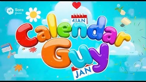 Calendar Guy (OFFICIAL MUSIC VIDEO)