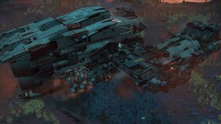 No Man's Sky Industrial terrain leveller Corvette