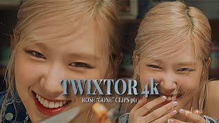 Rose Gone 4K Twixtor Clips Part 1