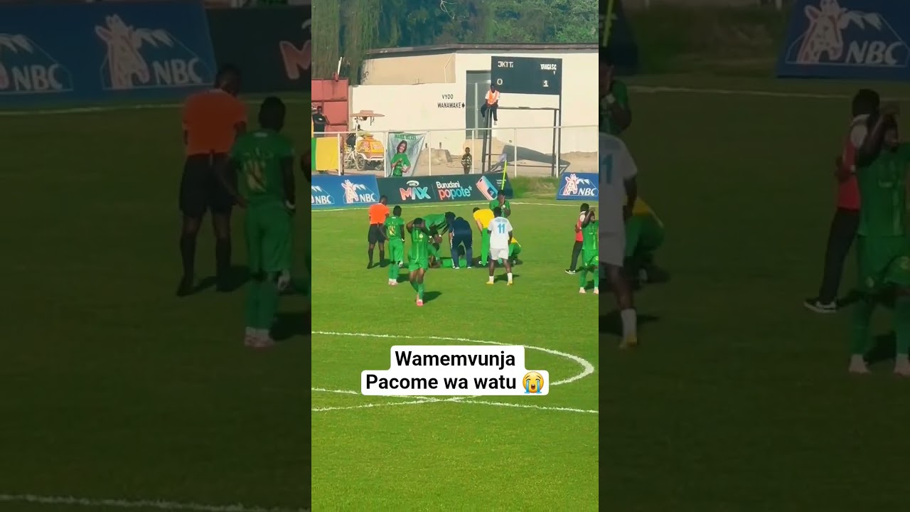 Wamemvunja Pacome wetu 😭