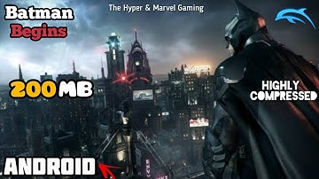 Batman Begins Dolphin Emulator GameCube Games Highly Compressed for Android।। Drive Link 2021