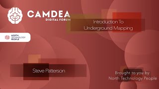 Steve Patterson, Introduction To Underground Mapping, Technology Drones and Robotics
