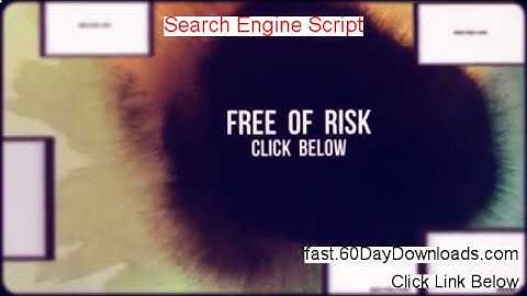 Search Engine Script Download eBook Without Risk - Where To Access
