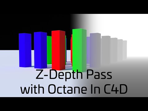 Popper Z-Depth Pass export in Octane and C4D (Quick Tip)