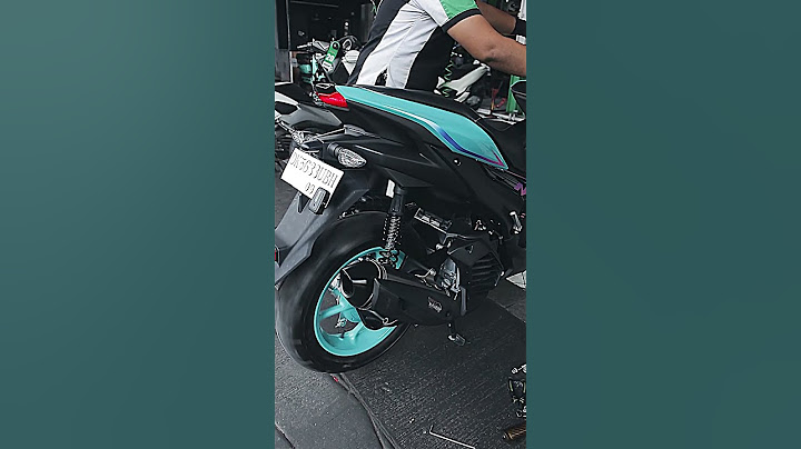MODIFIKASI MOTOR YAMAHA AEROX 155 NEW PAKAI KNALPOT RACING PRO LINER 🗿🔥 #shorts