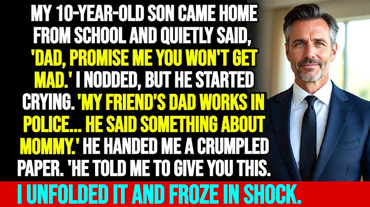 My 10-Year-Old Son Came Home Crying—Then He Handed Me a Note And I Froze