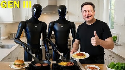 The Future of Robots: Tesla Bot Gen 3 Can Cook, Clean & Talk Like a Real Assistant!#tesla #elonmusk 