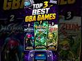 Top 3 Most Fan-Favorite GBA Games 😱 #shorts