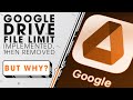 Google Drive File Limit Implemented, Then Removed | Sync Up