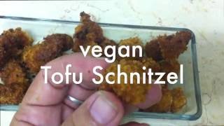 Vegan Tofu Schnitzel שניצל טופו טבעוני, בתוך הקופסה ספר בנטו
