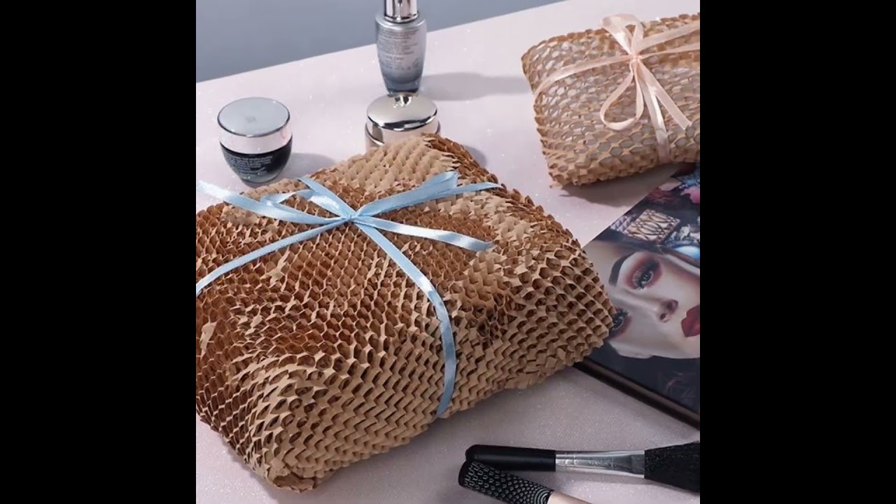 paper honeycomb wrap vs plastic bubble wrap | hexacomb | honeycomb board