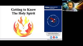 Session 1 - Getting to Know the Holy Spirit