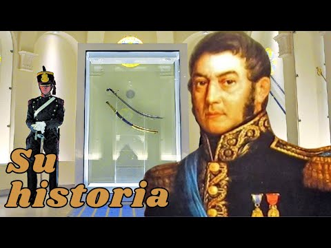 History of San Martin's saber