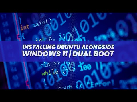 Installing Ubuntu alongside Windows 11 | dual boot