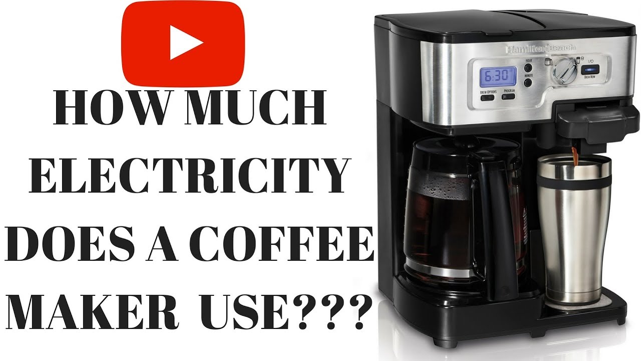 How Much Electricity Power Does A Coffee Maker Consume Or Use? Coffeemaker Power Test  Energy Keurig