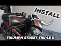 Wind Visor Installation - Worth It? | Triumph Street Triple R