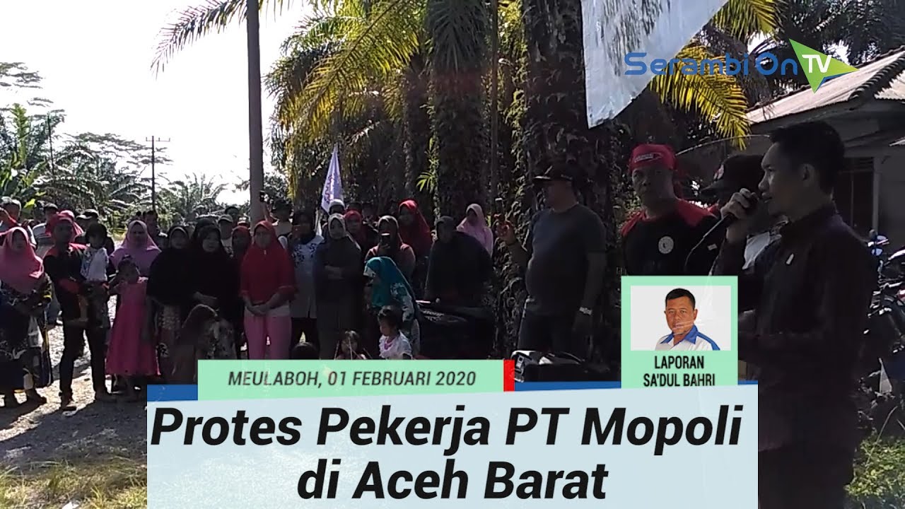 Gaji Menunggak Tiga Bulan, Pekerja PT Mopoli di Aceh Barat ...