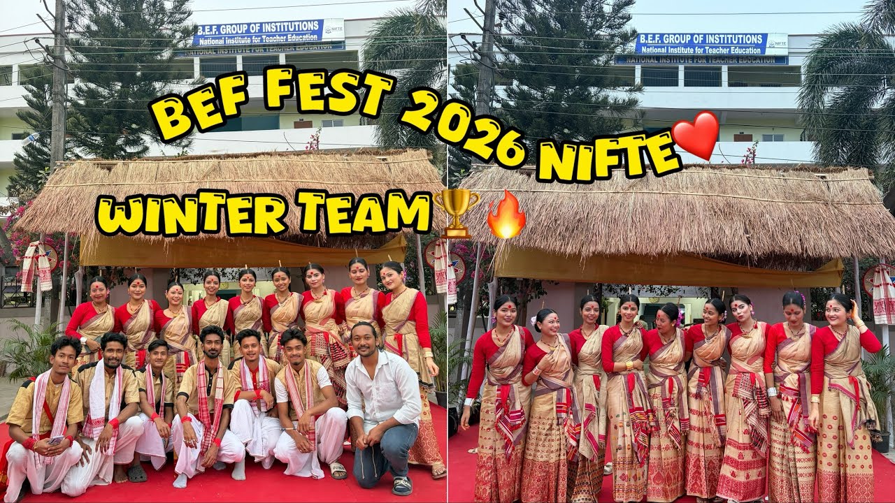 BEF FEST 2026 NIFTE// COMPITITION🔥#explore #bihuvlog #viralvideo 