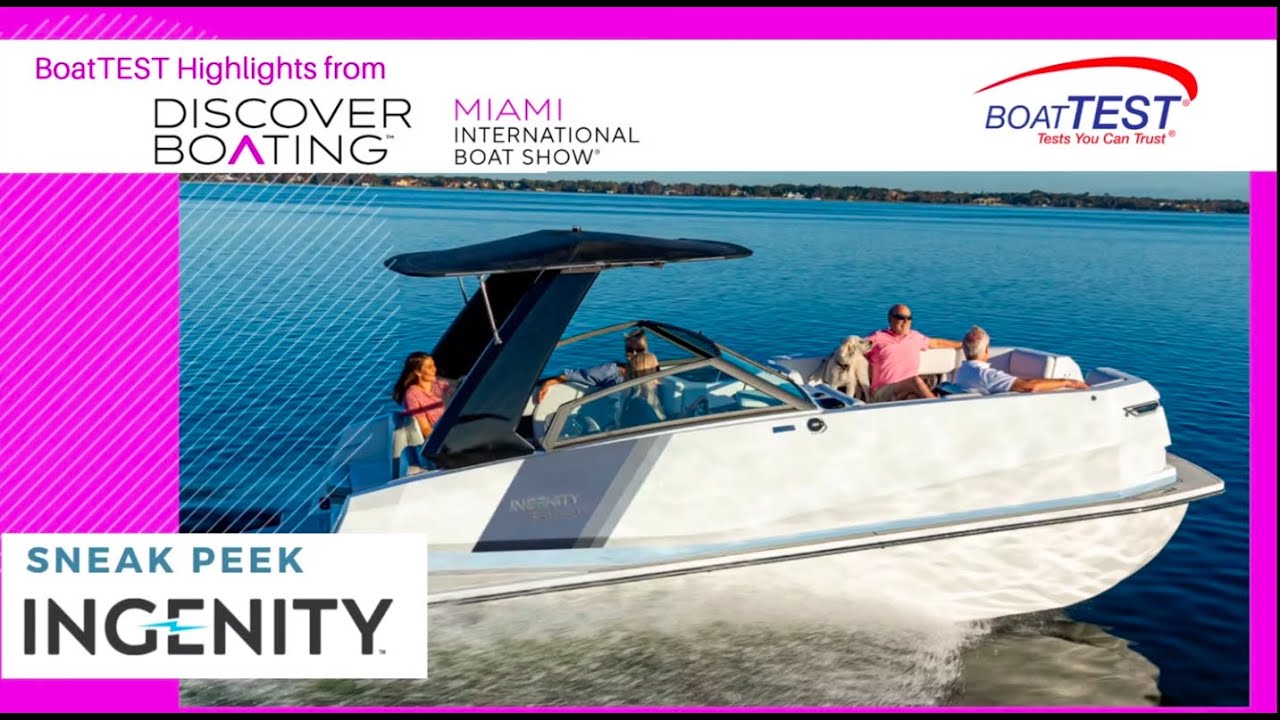 Ingenity 23E Video 2022 by BoatTEST.com