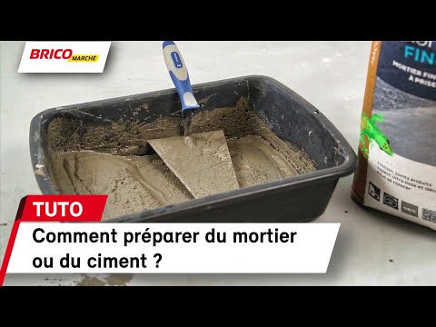 Vidéo: Comment mélanger le ciment réfractaire coulable ?